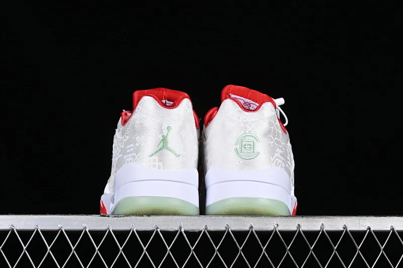 All categories Air Jordan Jordan series basketball shoes Air Jordan 5 Air Jordan 5 Low AJ5 Joe 5 white jade silk low-top basketball shoes DM4640-666